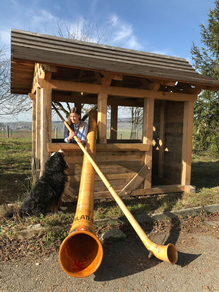 Blomberghof Lisa Stoll Alphorn